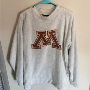 Lightly worn university of Minnesota sweater